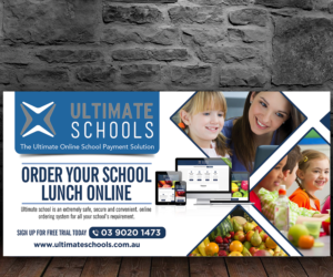 Ultimate Schools Vinyl Banner | Grafik-Design von Designers Hub