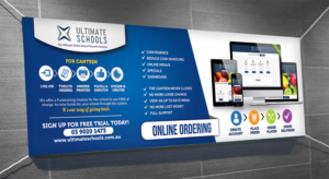 Ultimate Schools Vinyl Banner | Grafik-Design von alessandroevge