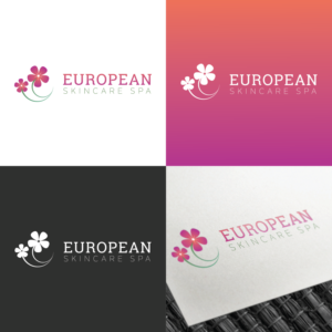 European Skincare & Spa - Logo Refresh/Enhancement | Grafik-Design von Miketerashi