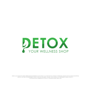 detox Your Wellness Shop | Logo-Design von ecorokerz