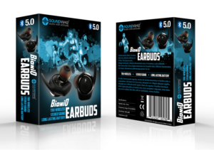 Premium package design that will wow buyers for  high tech,true wireless bluetooth headphone product | Packaging Design by Jason Vantran