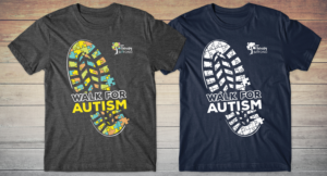 Annual Therapy and Beyond Autism Walk Shirt | T-shirt Design by db1404