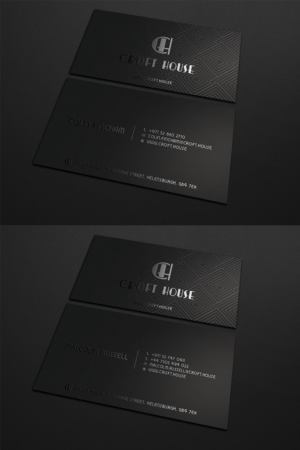 Croft House  | Business Card Design by Tripti Ranjan Gain