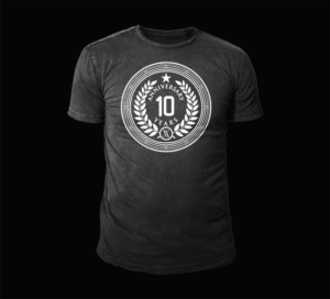 T-Shirt Design - Company 10th Birthday limited edition | T-Shirt-Design von D'Mono