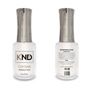 KND Gel Nail Polish Collection for 15 ml bottle | Packaging Design by elveneclipse