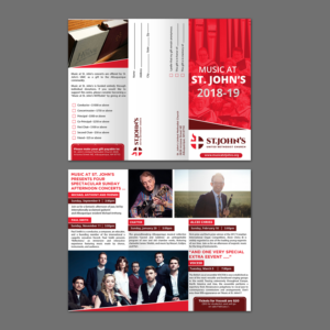 Brochure Needed for Concert Series | Broschüren-Design von aspiremedia