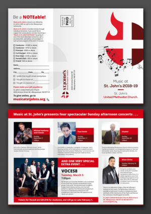 Brochure Needed for Concert Series | Broschüren-Design von ecorokerz