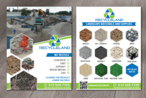 Texas Recycling and dump company needs Flyer design  | Flyer Design by alex989