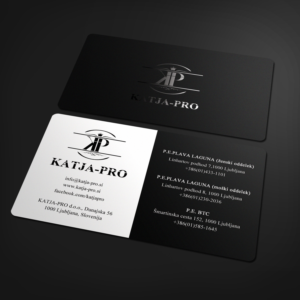 vizitka Katja | Business Card Design by Sandaruwan