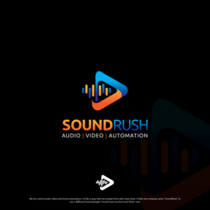 SoundRush | Logo Design by ecorokerz