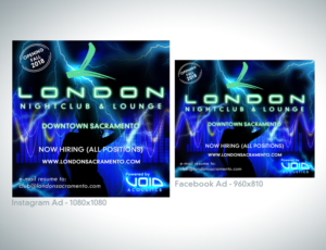 London Nightclub Flyer Grand Opening  | Grafik-Design von Lezette_G