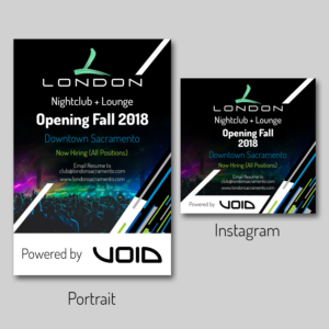 London Nightclub Flyer Grand Opening  | Grafik-Design von TSU Creations