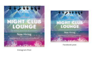 London Nightclub Flyer Grand Opening  | Grafik-Design von Rickyy