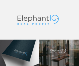 Elephant IQ  = REAL PROFIT  | Logo Design by Elizabeta