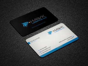 Business Card Design by Riz' for Hawk Logistics, LLC | Design #19722079