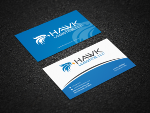 Business Card Design by Pointless Pixels India for Hawk Logistics, LLC | Design #19716477