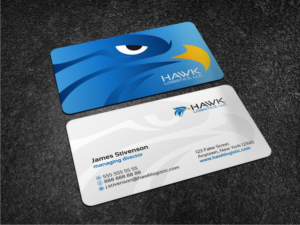 Hawk Logistics Business Card Design | Business Card Design by Atvento Graphics