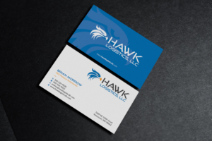 Business Card Design by Pinar® for Hawk Logistics, LLC | Design #19733771