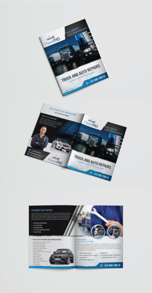 Business Brochure for Mobile Fleet Mechanic Company | Flyer-Design von alex989