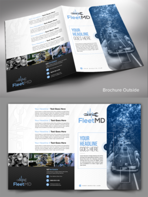 Business Brochure for Mobile Fleet Mechanic Company | Flyer-Design von SAI DESIGNS