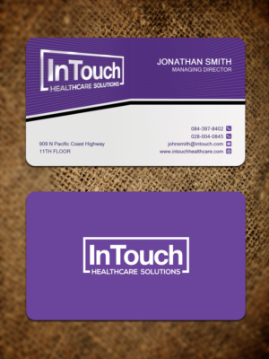 Healthcare IT firm needs classy and unique business care design | Business Card Design by Sandaruwan