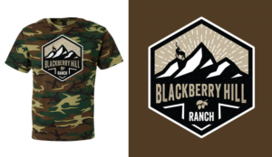 Need a modern Edgy ranch Hunting design for t shirt | T-shirt Design by Kris Karlson Design