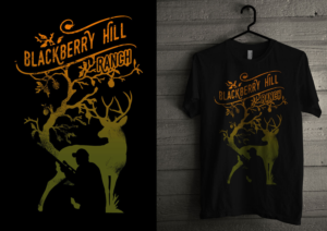 Need a modern Edgy ranch Hunting design for t shirt | T-shirt Design by denuj