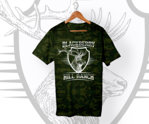 Need a modern Edgy ranch Hunting design for t shirt | T-shirt Design by kenneth_joel