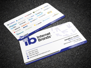 Business Card Design by Sandaruwan for Internet Brands | Design #19463785