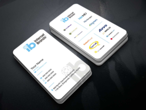 Business Card Design by Riz' for Internet Brands | Design #19486533