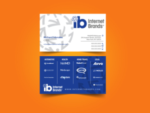 Business Card Design by Priyo Subarkah for Internet Brands | Design #19462432