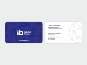 American New Media Company Card Redesign | Business Card Design by Atvento Graphics