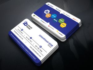 American New Media Company Card Redesign | Business Card Design by JK18