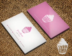 Home Baker of cakes, muffins, cookies and pastries. | Business Card Design by Riz'