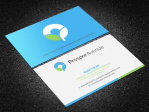 Business Card Design by Brand aid for Prosper Avenue | Design #19476830