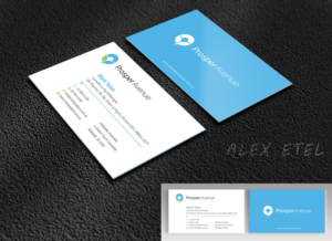 Business Card Design by alex_etel for Prosper Avenue | Design #19471800