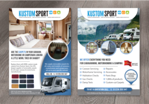 To design a double-sided A5 flyer  | Flyer Design by alex989