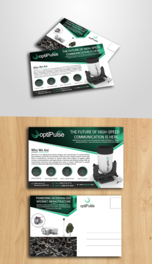 optiPulse, Inc. | Postcard Design by ecorokerz