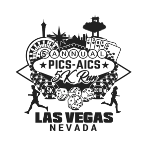 5th Annual PICS-AICS 5K Run / Las Vegas, Nevada | Logo-Design von NILDesigns