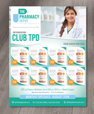 Template for Pharmacy Daily Specials Campaign | Flyer-Design von alex989