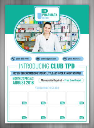 Template for Pharmacy Daily Specials Campaign | Flyer-Design von TSU Creations