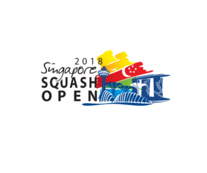 Singapore Squash Open | Logo-Design von Gayan