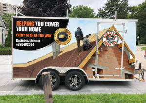 Construction Trailer Wrap Design  | Schilder-Design von ecorokerz