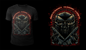 Hardcore Band Rotterdam Terror Corps needs cool shirt designs | T-Shirt-Design von D'Mono