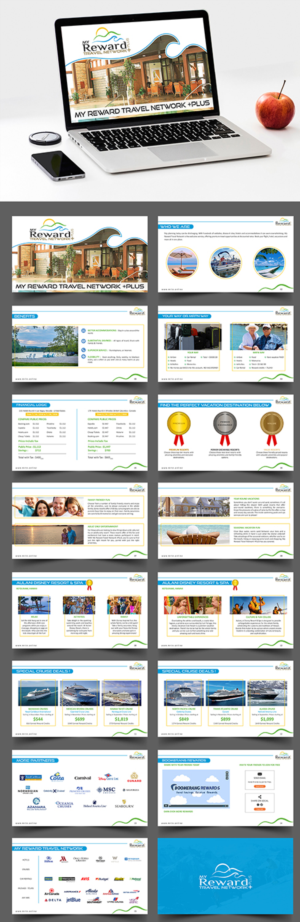 MRTN PLUS PowerPoint  | PowerPoint-Design von SAI DESIGNS