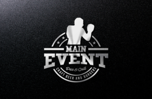 Main Event Bar and Grill   Craft beer and Burgers | Logo-Design von GLDesigns