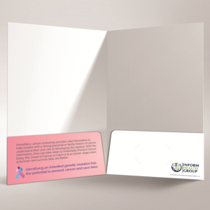 Inform Health Group Presentation Folder, for Cancer Awareness, VERY COLORFUL AND MODERN | Broschüren-Design von PAS-CREATIVE