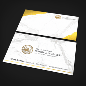 High End Art Gallery Business Card | Business Card Design by Sandaruwan