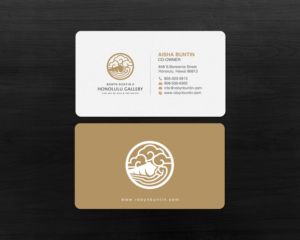 Business Card Design by chandrayaan.creative for this project | Design #19582173