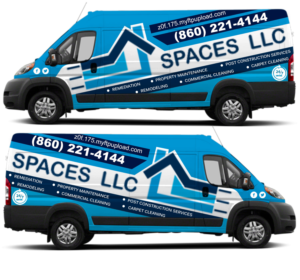 Remodeling/Restoration Full Sprinter Wrap* | Car Wrap Design by The Faisal